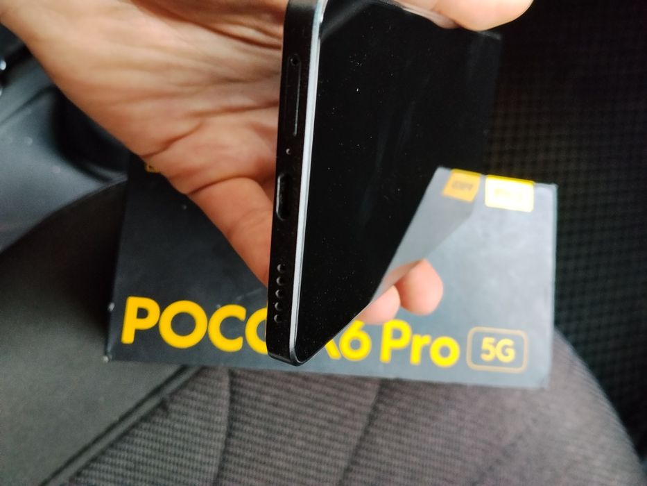 Poco X6pro idyalniy qora rangli