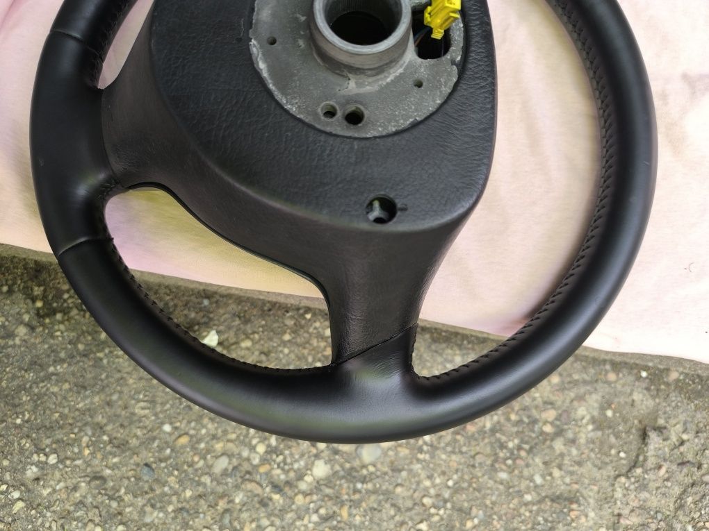 Volan original piele trei spite Vw Passat B5 Golf 4 Bora
