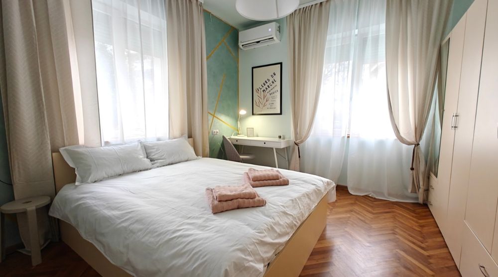 Тристаен апартамент в Пловдив център до къпана бизнес  Airbnb