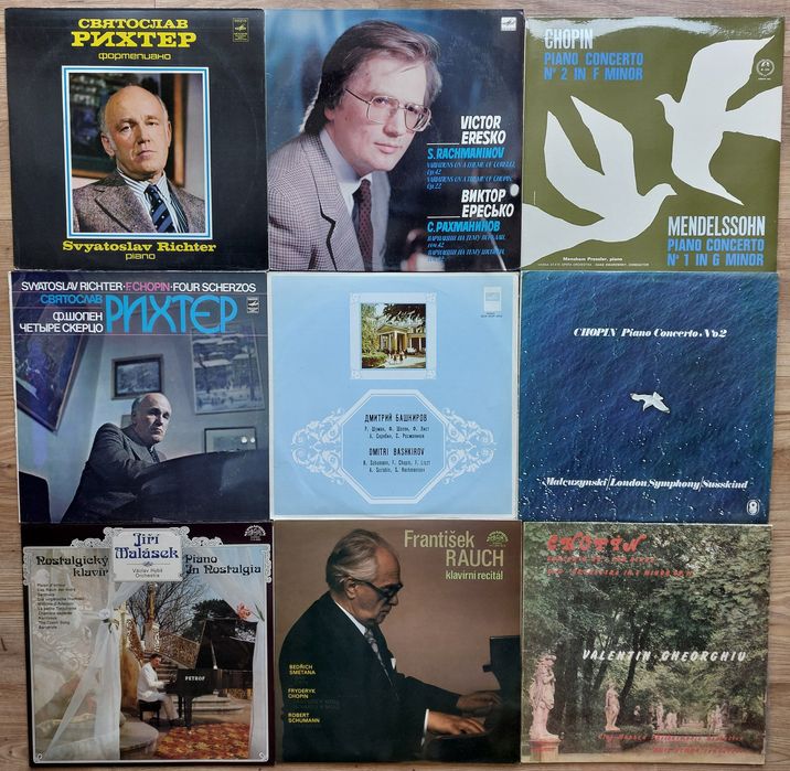 Muzica clasica vinyl Chopin Mozart Dvorak Bach Prokofiev Stravinsky