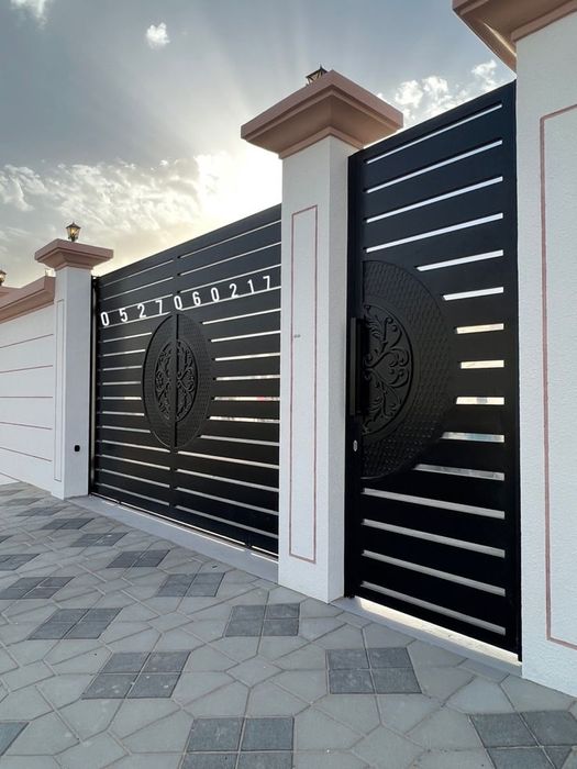 Gard debitat la cnc laser