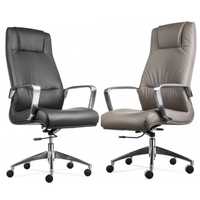 Офисное кресло для руководителя модель Fino Hb black