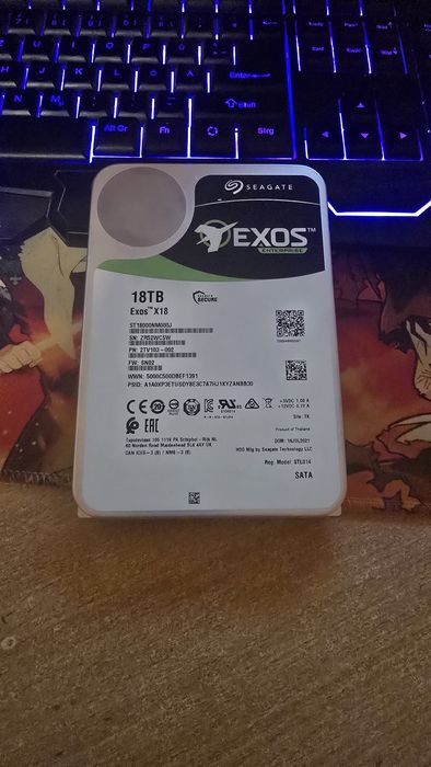 HDD Seagate Exos X18 18TB utilizat