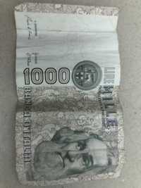 Bancnotă 1000 lire italia 1982