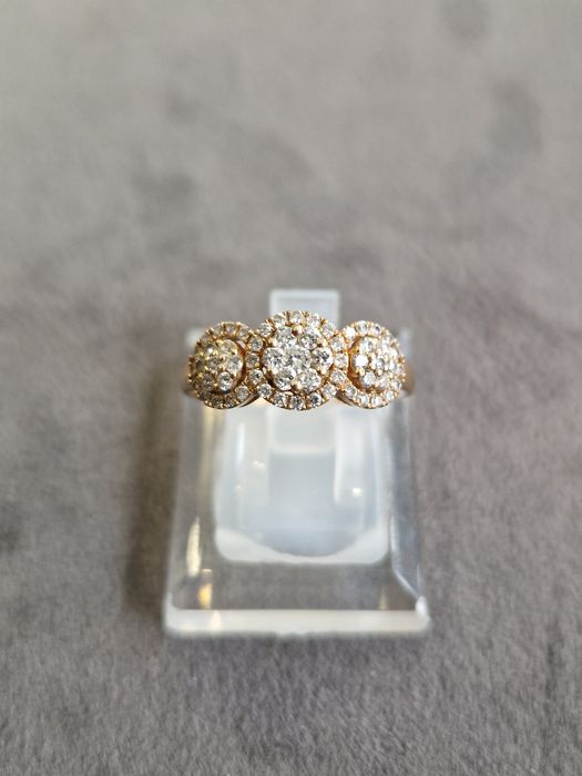 Inel aur 18k cu Diamante naturale