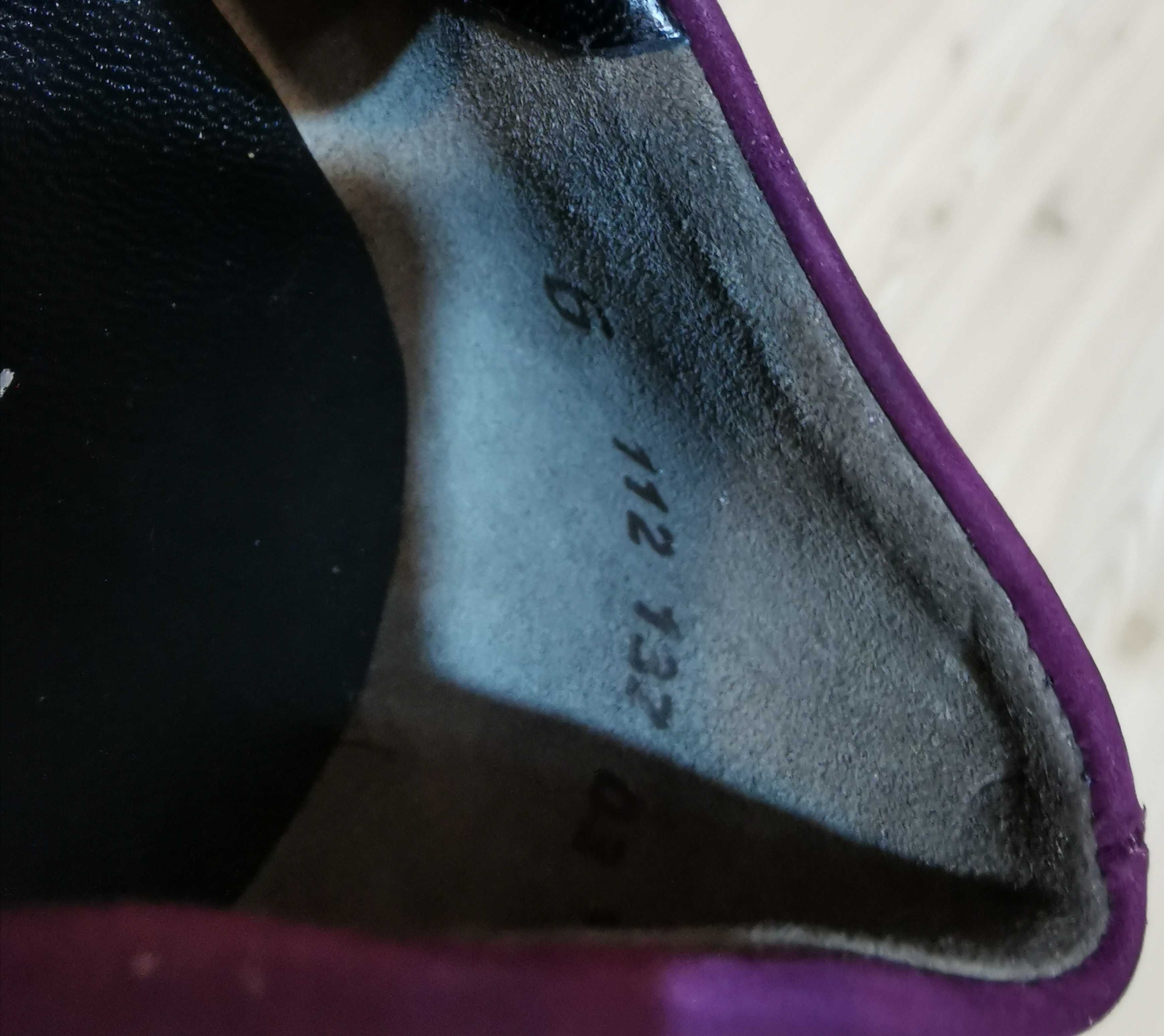 Pantofi dama Kennel & Schmenger Purple Leather 39 stare f buna