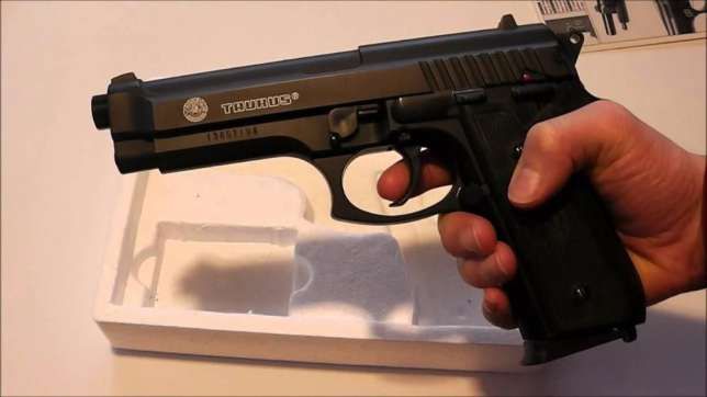 Pistol FOARTE PUTERNIC Co2 Taurus /Beretta Cu Aer Comprimat AirsoftGaz