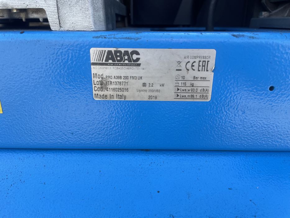 Vand compresor aer 200 L