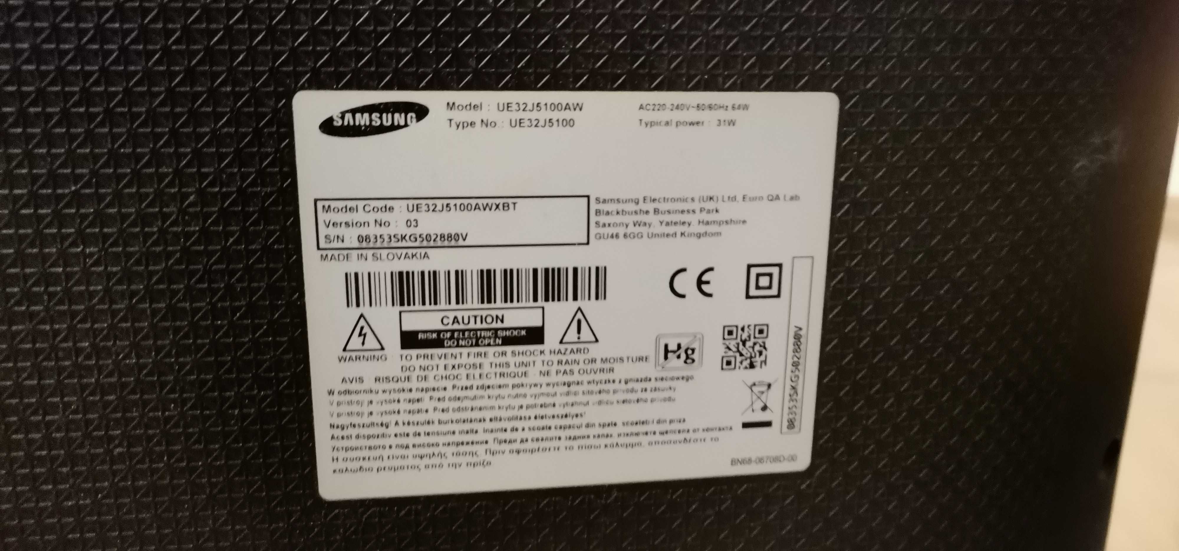 Samsung LED Full HD - 32 inch - UE32J5100AW