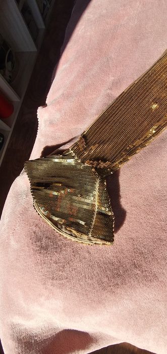 Рокля Michael Kors със златисти пайети