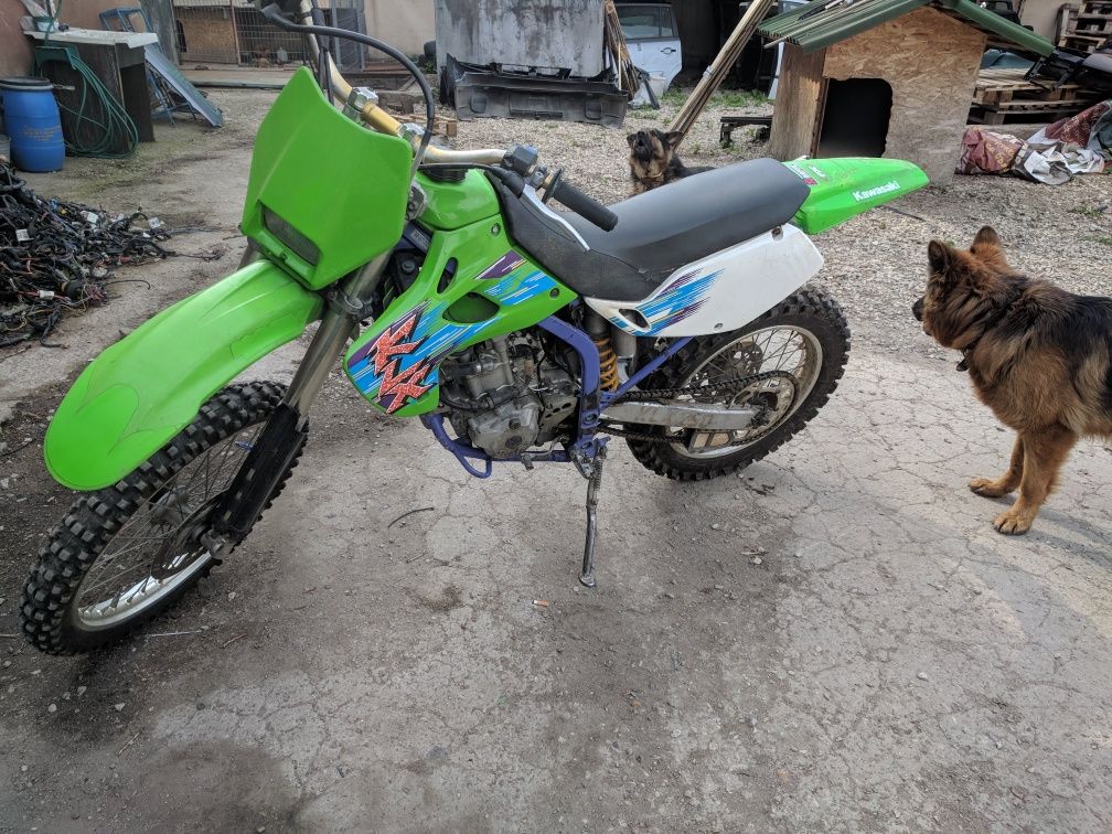 Kawasaki KLX 250 на части