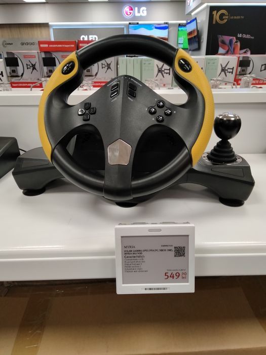 Vând Volan Gaming PS3, PS4, PC, Xbox one