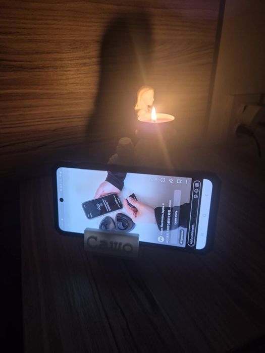 стойка за телефон + свещник – уникален декор за дома