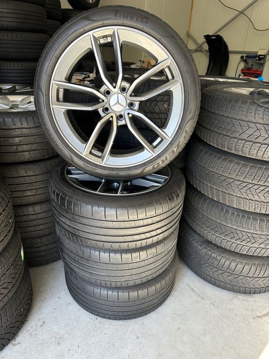 jante mercedes e class w212 5x112 amg anvelope 245 40 19