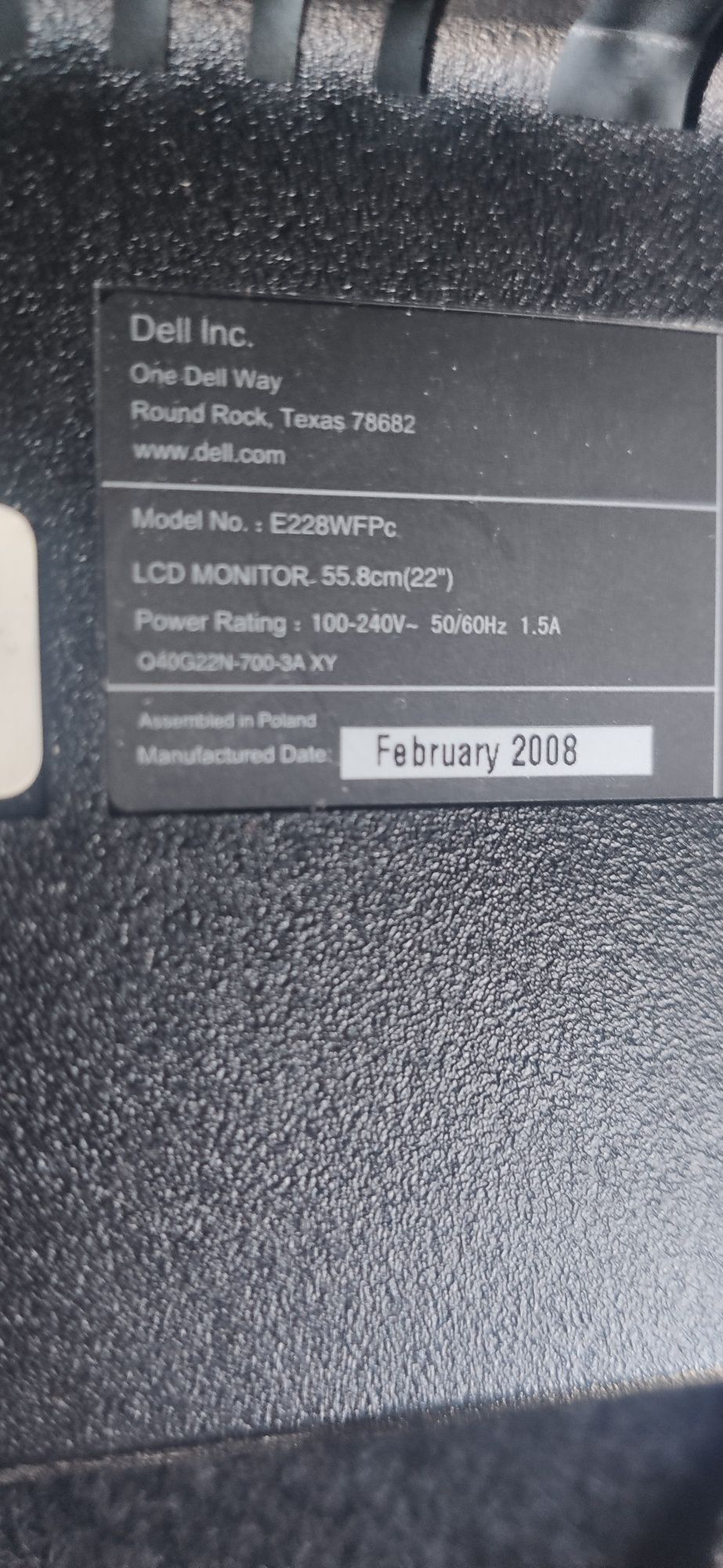 Монитор dell e2210f