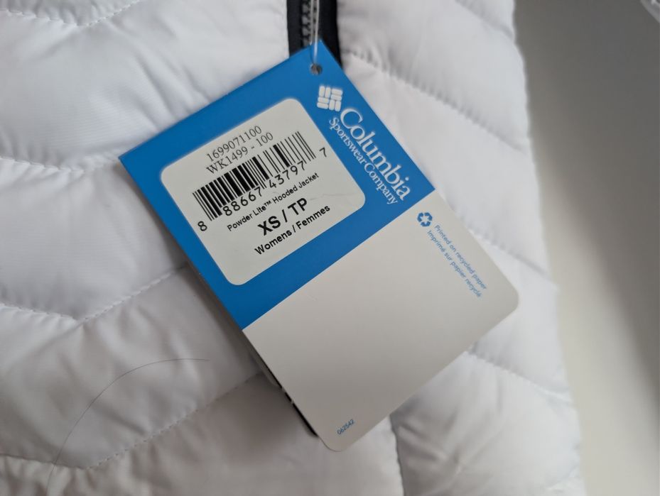 Geacă iarna de damă Columbia nouă, mărimea XS