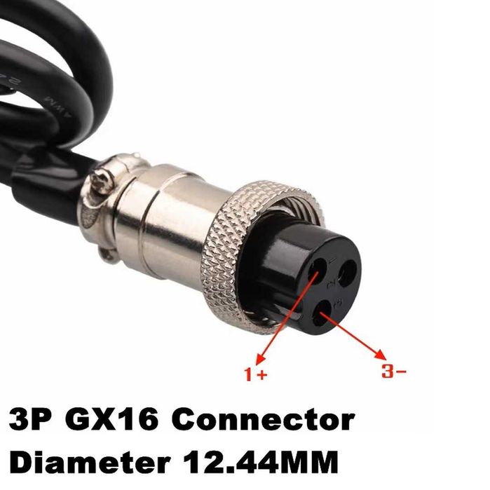 Incarcator 52V de 3A, 14S (58.8V) Mufa 2 sau 3 Pini