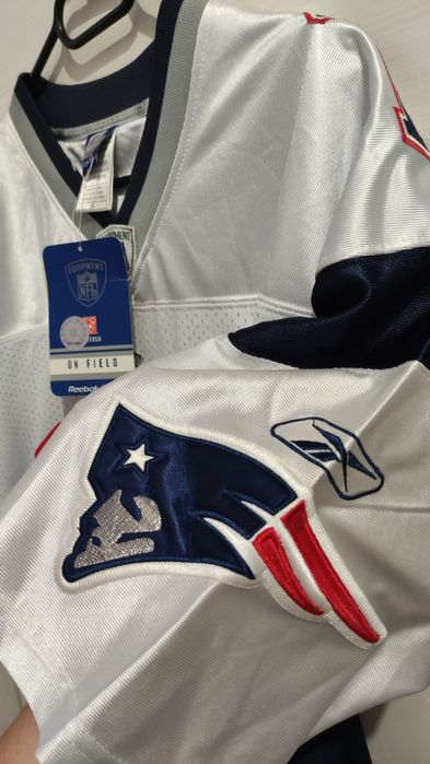 Нова NFL Jersey Reebok size 52 Patriots x Brady