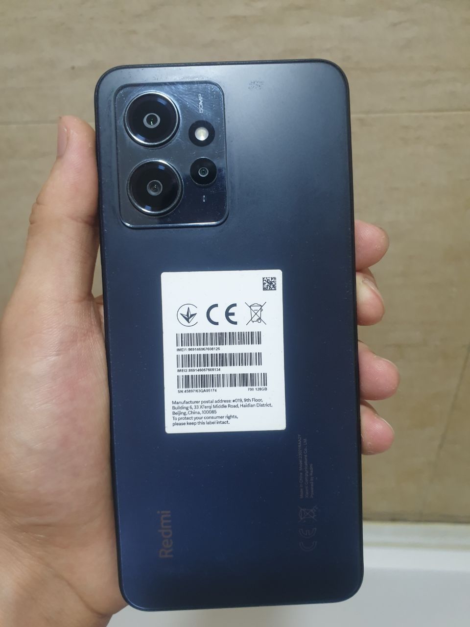 Redmi not 12 telefoni sotiladi  ochilganiga 15 kun boʻldi.