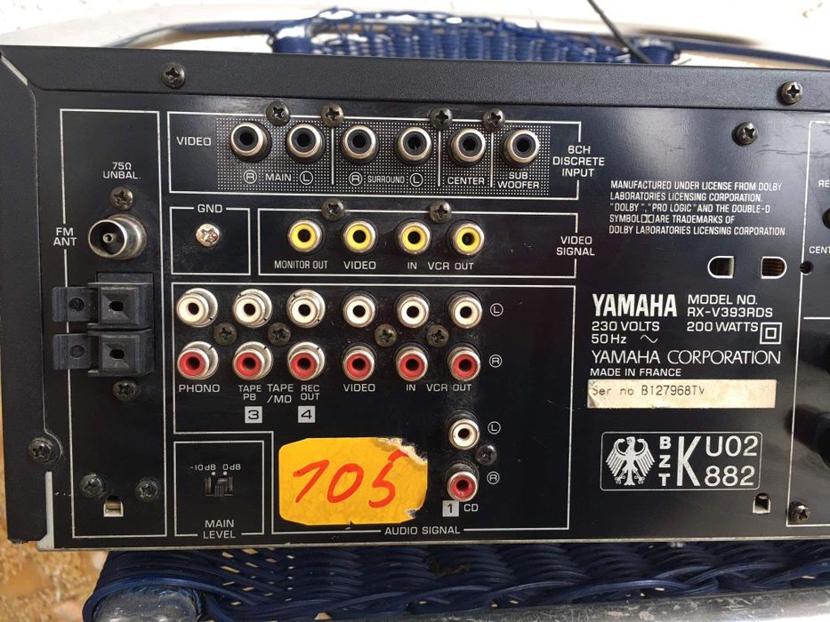 Усилвател YAMAHA RH-V393 RDS-180