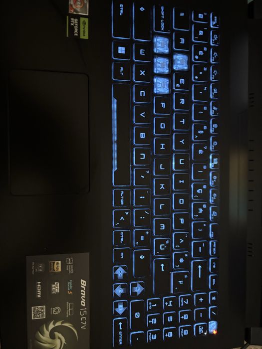 Laptop Gaming MSI Bravo 15C7V Ryzen 7 7735HS RTX 4060 8GB 16GB ram