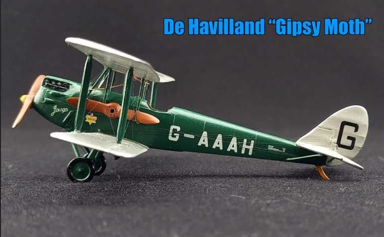 учебный макет сборная модель самолёта DH.60 Moth 1/72 FROG!!