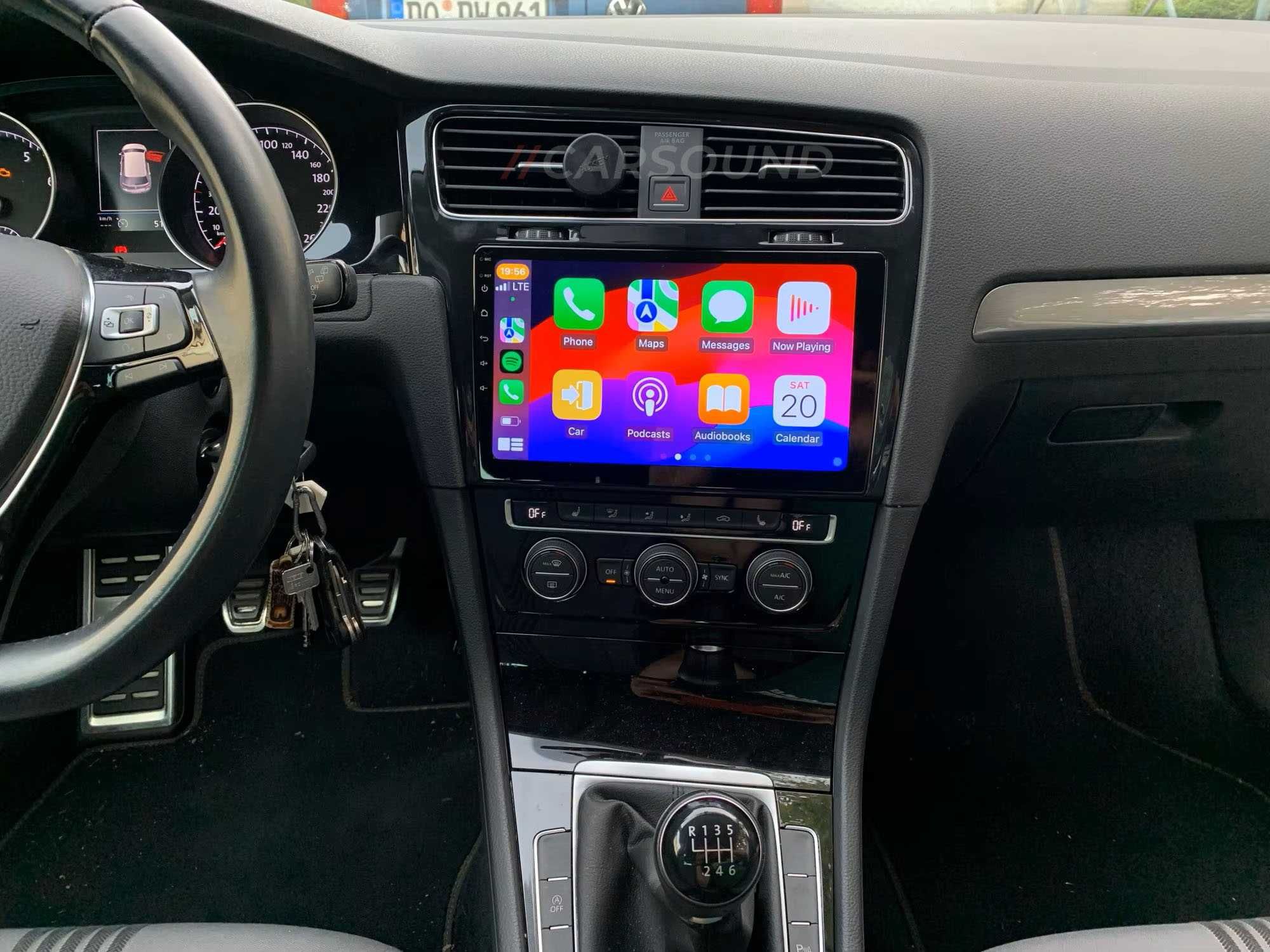 Golf MK7 – 10.1" Мултимедия Android 14 VW Голф 13-20 Навигация Андроид