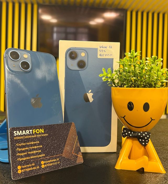Iphone 13, 128гб, 88% акб, Kaspi 0-0-12