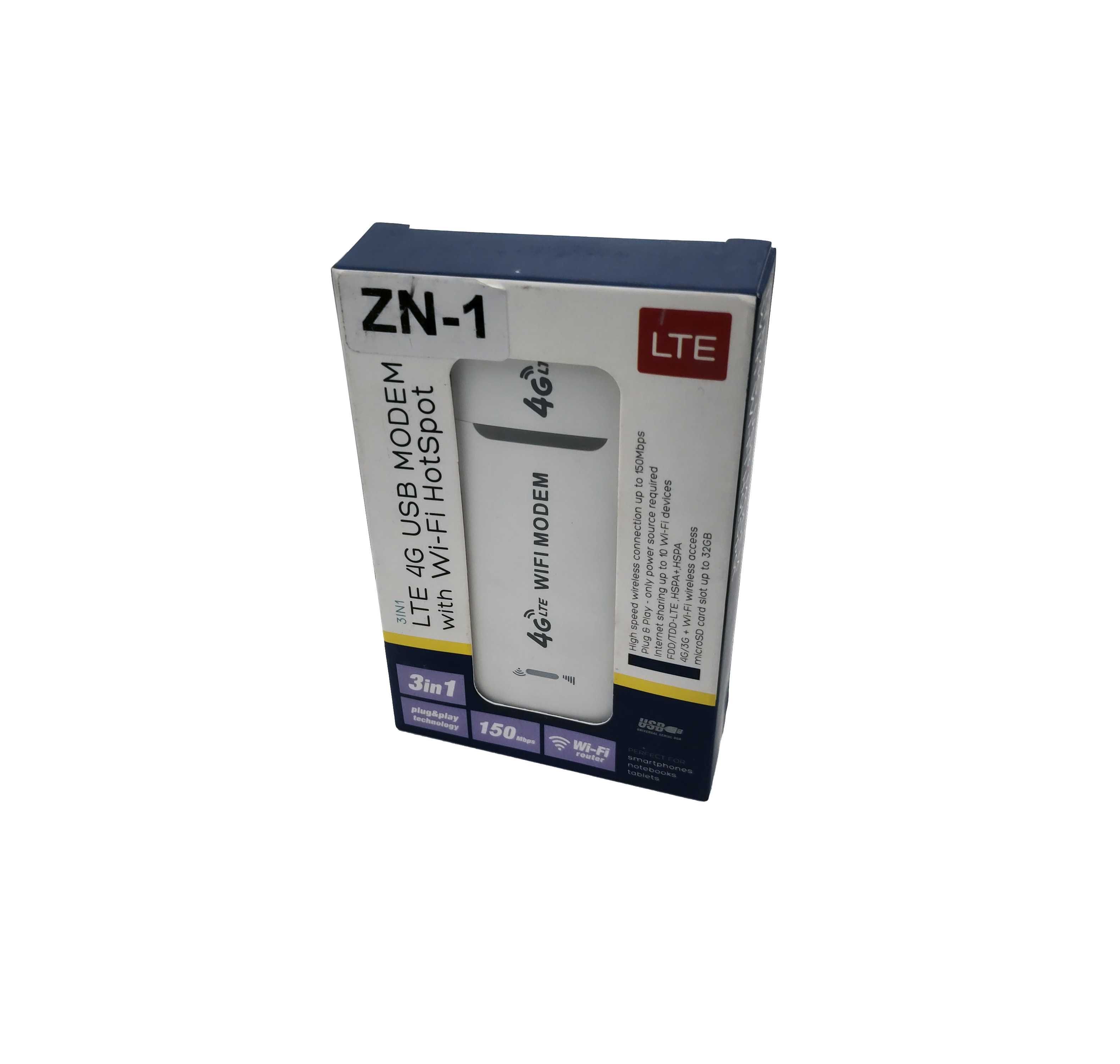 4G LTE USB модем ZN-1 с Wi-Fi 150Mbps
