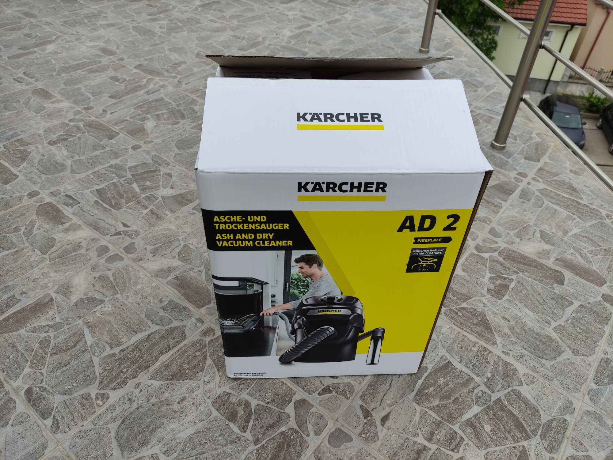 Прахосмукачка за почистване на пепел - KARCHER