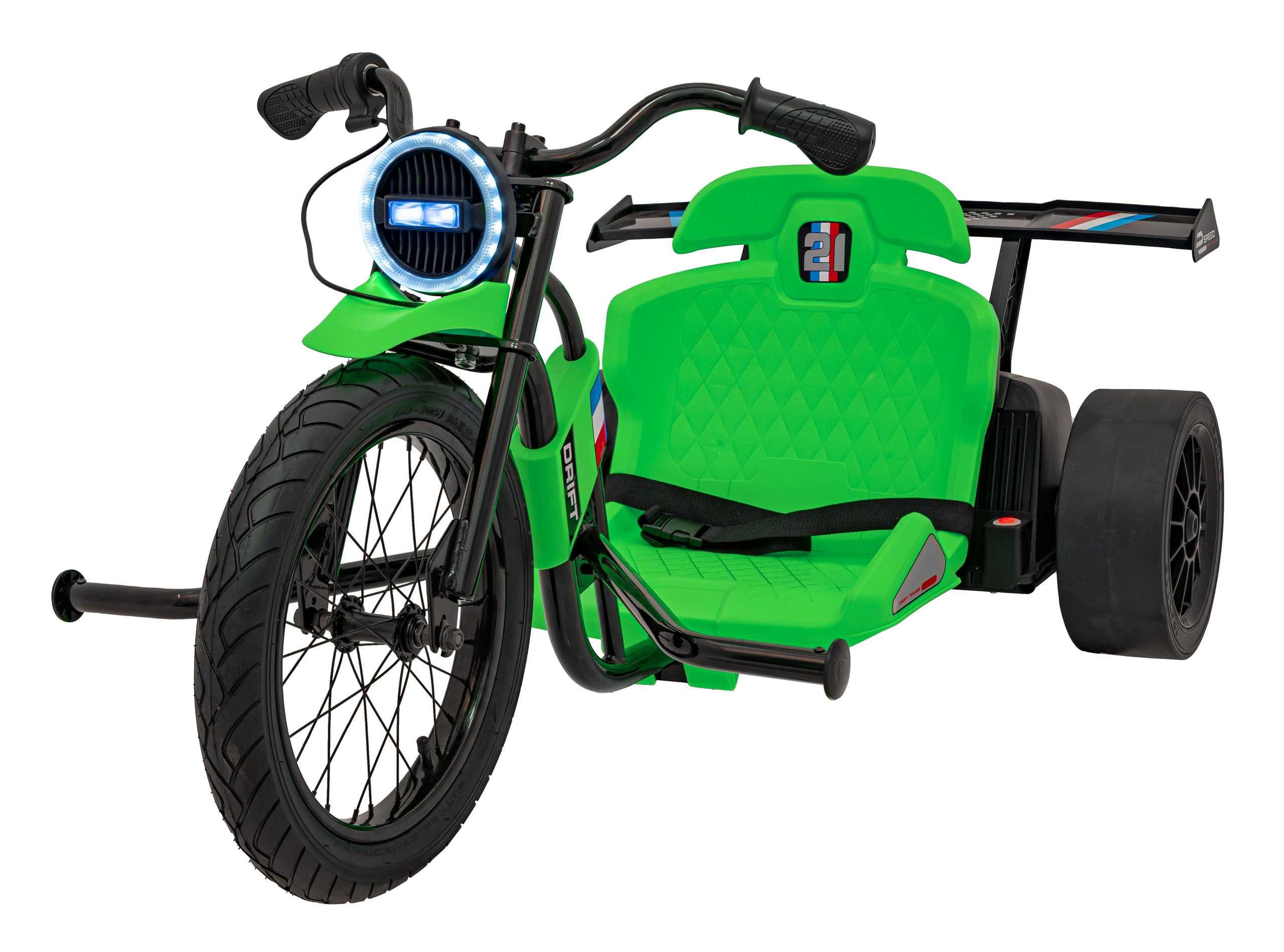 Drift trike electric pt copii Autokids 21 24V (2338) Verde