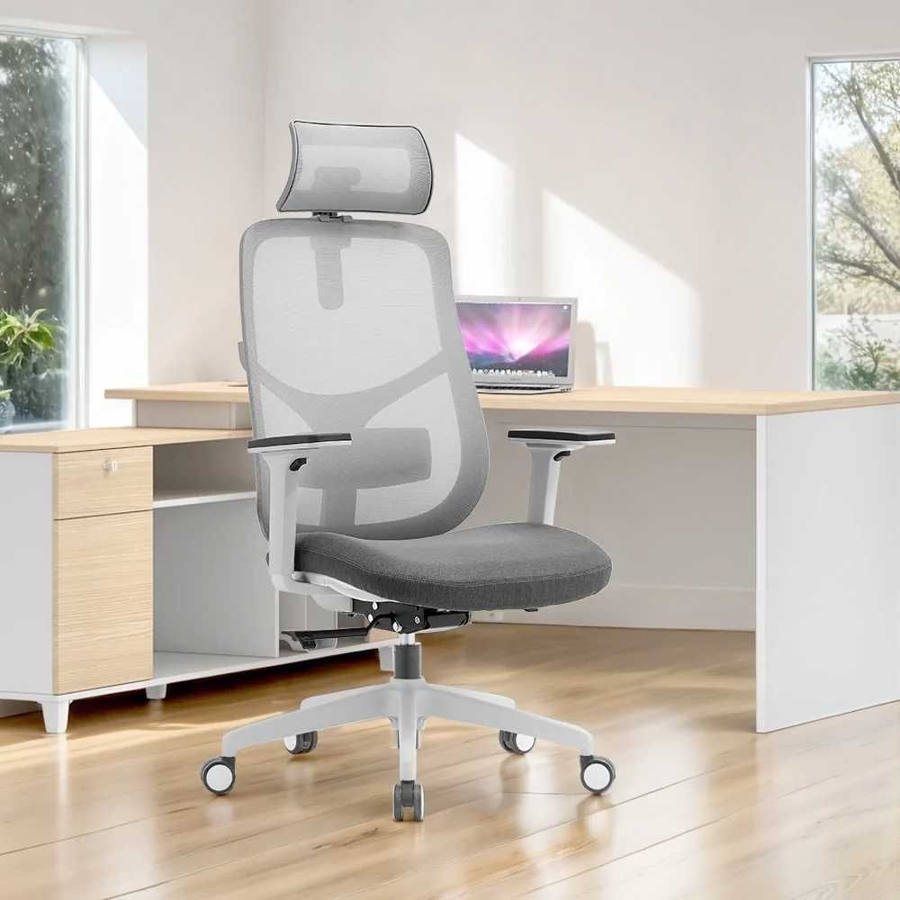 vand scaun birou ergonomic  Nissa-HG grey Nou ! ultima bucata !