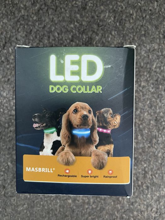 Zgarda Led dog Collar  M/L