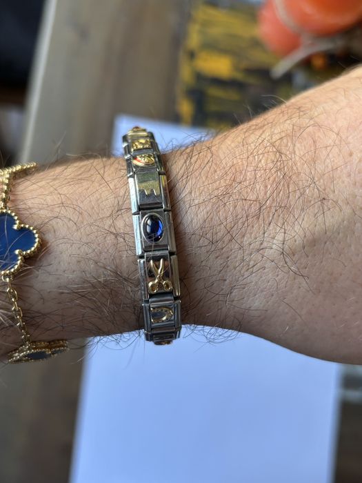 Nomination,Giorgio Poletto,Message Carisma-гривна с 19 елемента злато