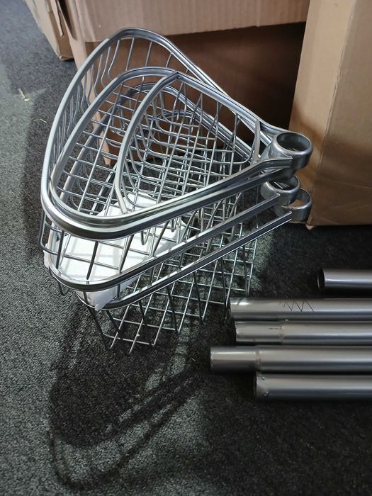 Etajera colt dus mDesign, telescopica, metal