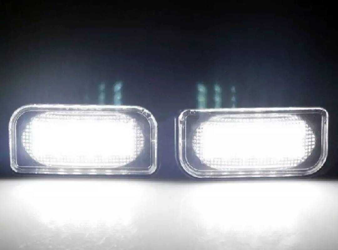 Set 2 lampi LED numar dedicate Mercedes W203 sedan R230 W209