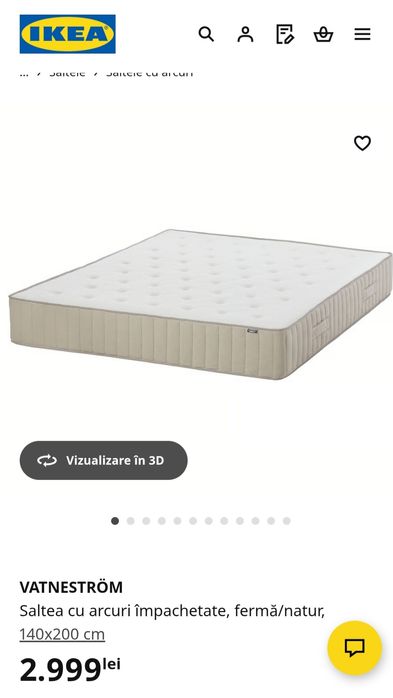 Saltea Vatnestrom Ikea
