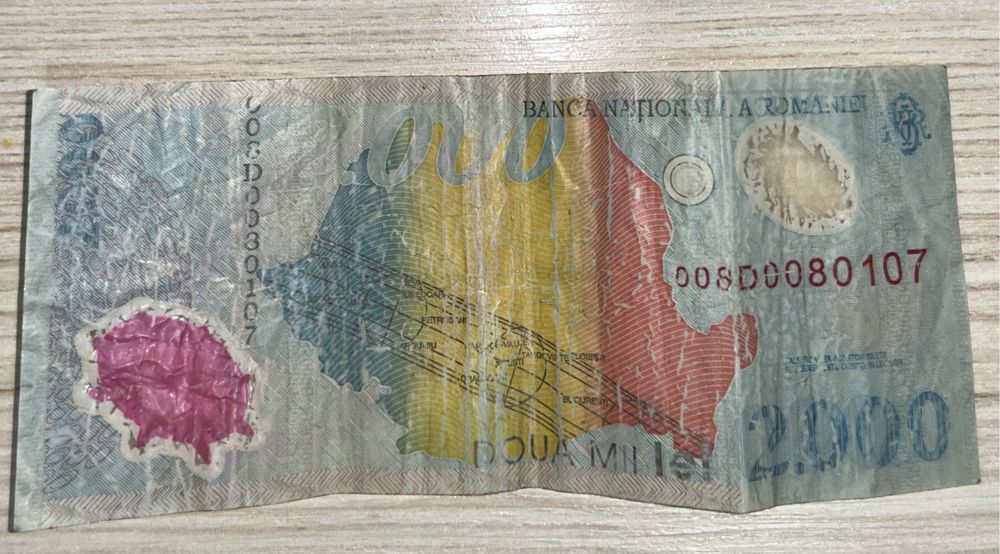 bancnote vechi 1992, 1993, 1999