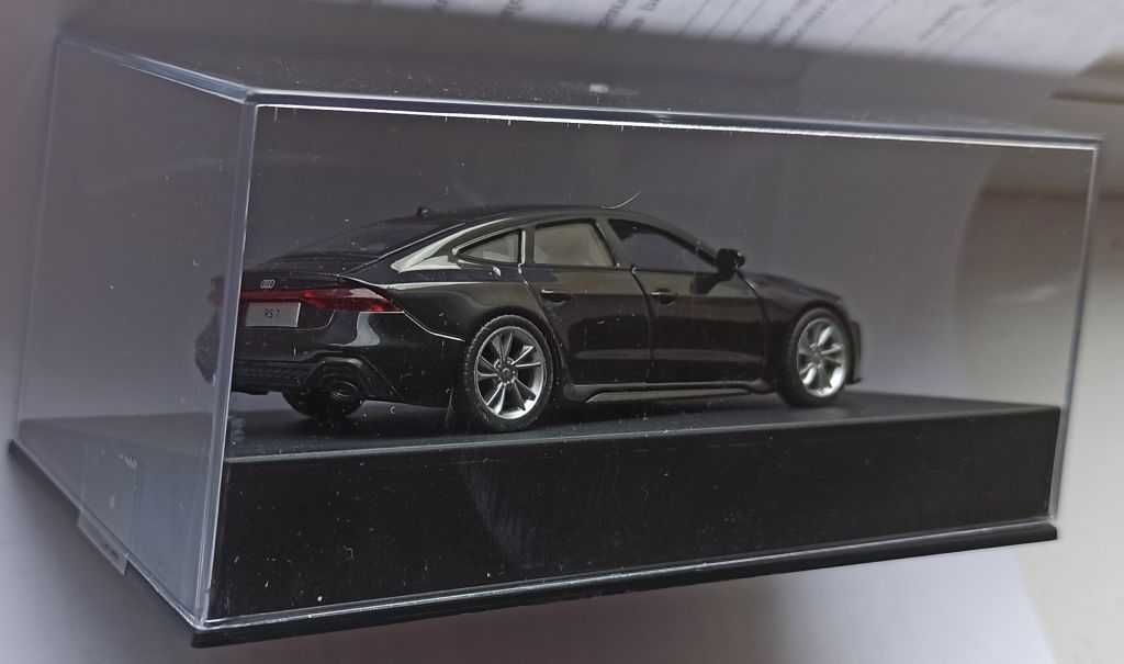 Macheta Audi RS7 Sportback Type 4K8 2019 negru - MSZ 1/43