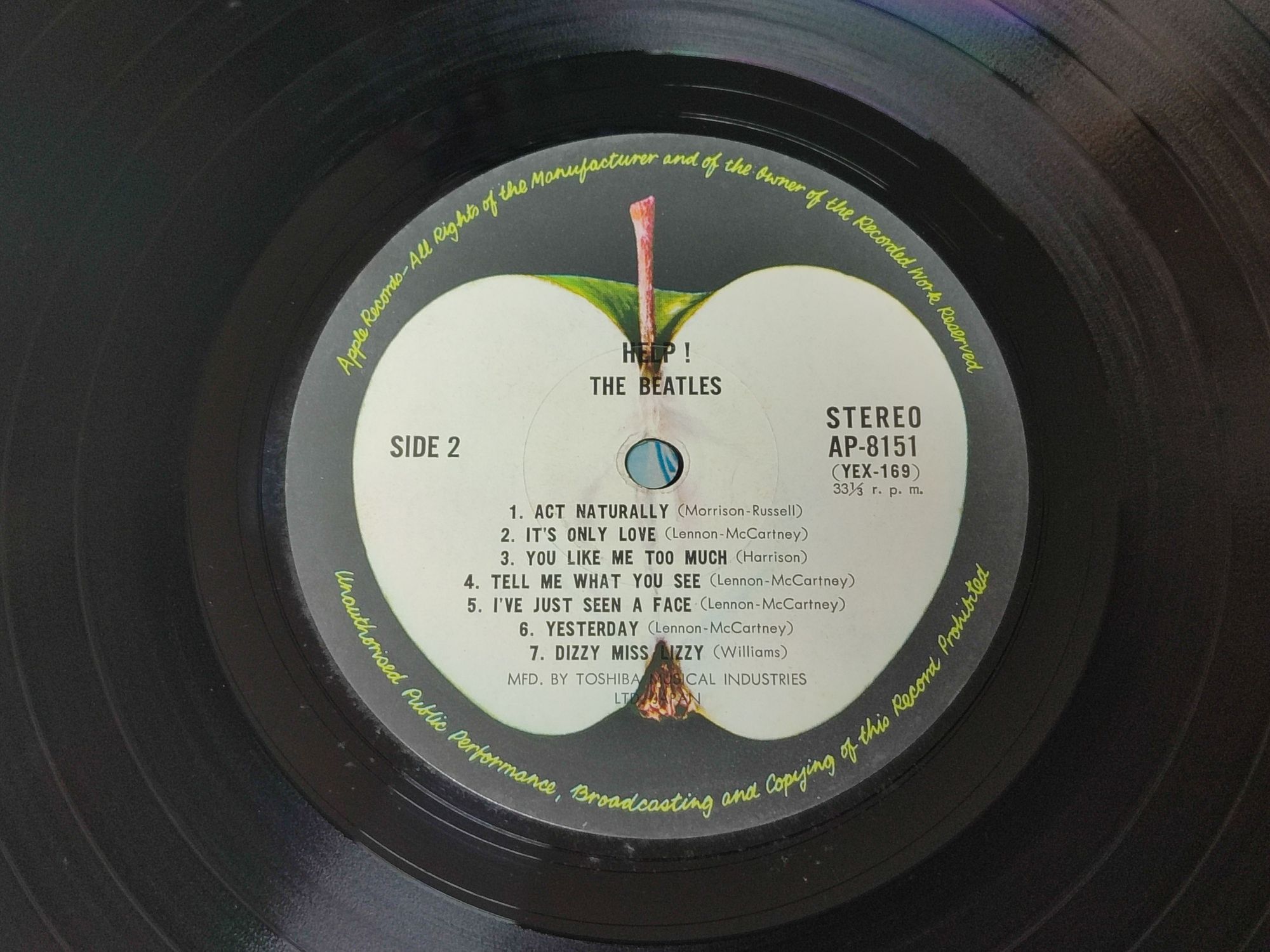 Beatles - HELP! LP