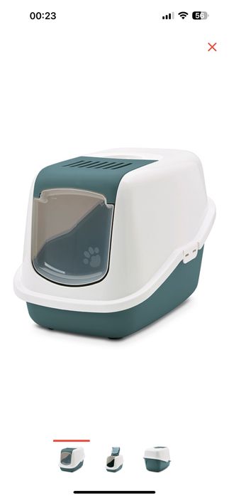 Лоток для кошек,практически новый