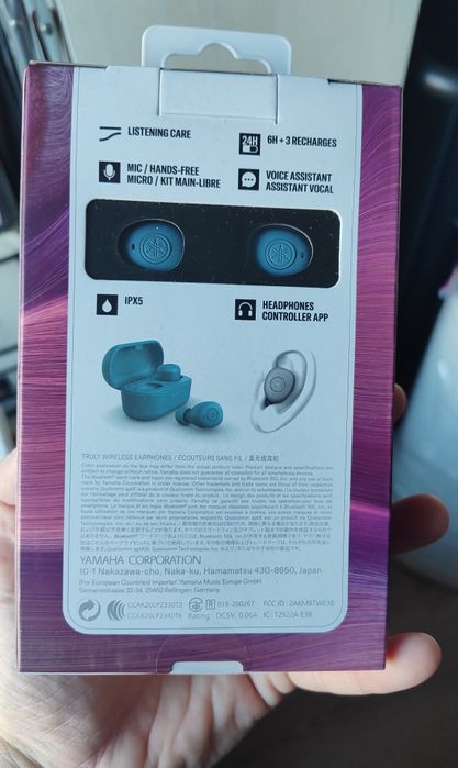 Căști wireless Yamaha TW-E3B