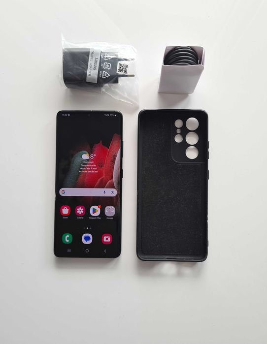 Samsung S21 Ultra 128 GB, 8 GB Ram, liber, in stare buna