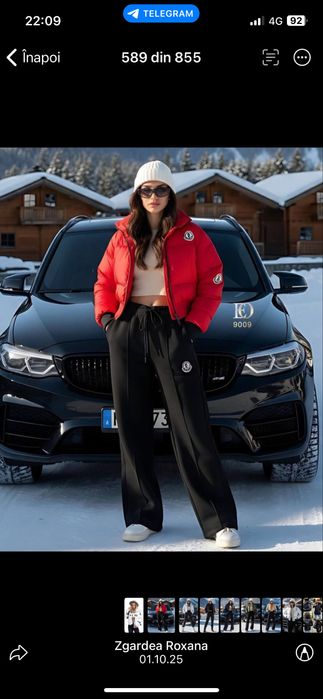 Compleuri cu geaca Moncler