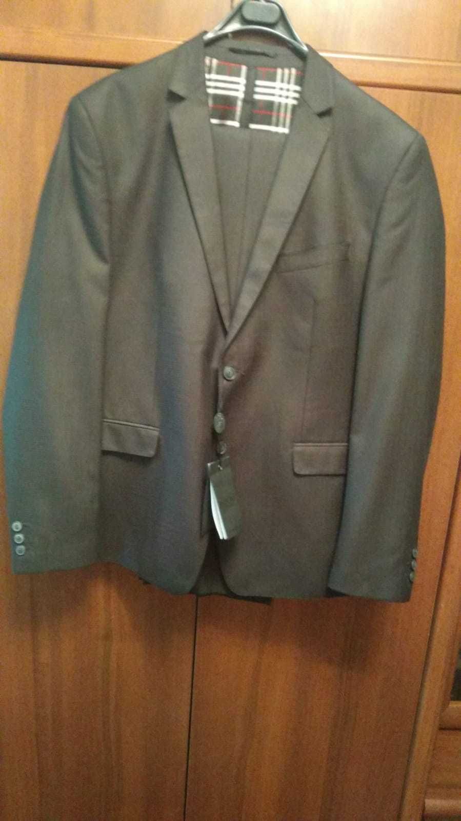 Продам костюм мужской новый, размер 52-54, пиджак и брюки. 15 000 тнг.