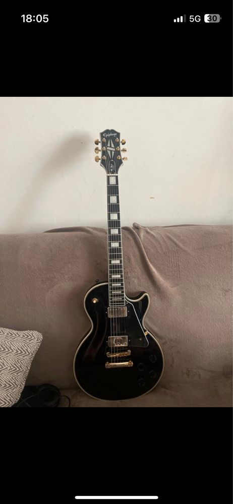 Chitara electrica Epiphone Les Paul Custom EB