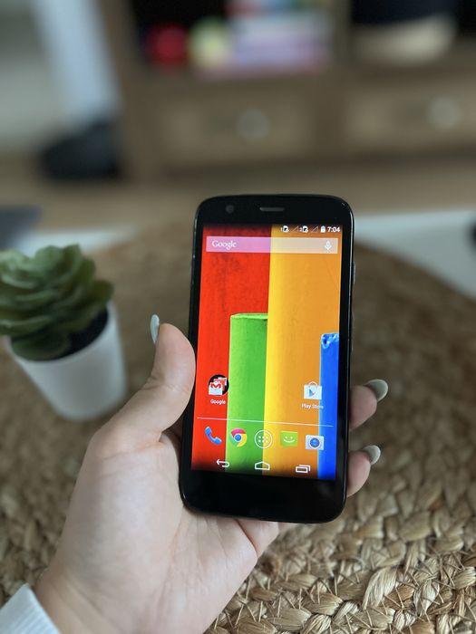 Motorola Moto G – stare bună, funcțional, Android 4.4.