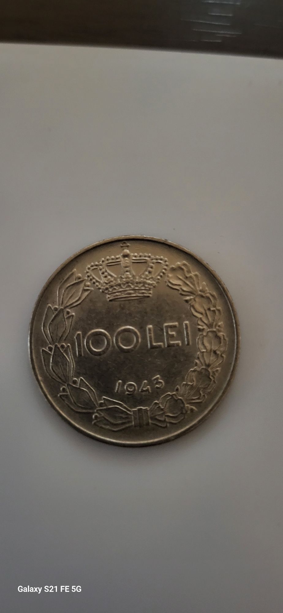 Vând moneda de 100 de lei din anul 1943 pret negociabil