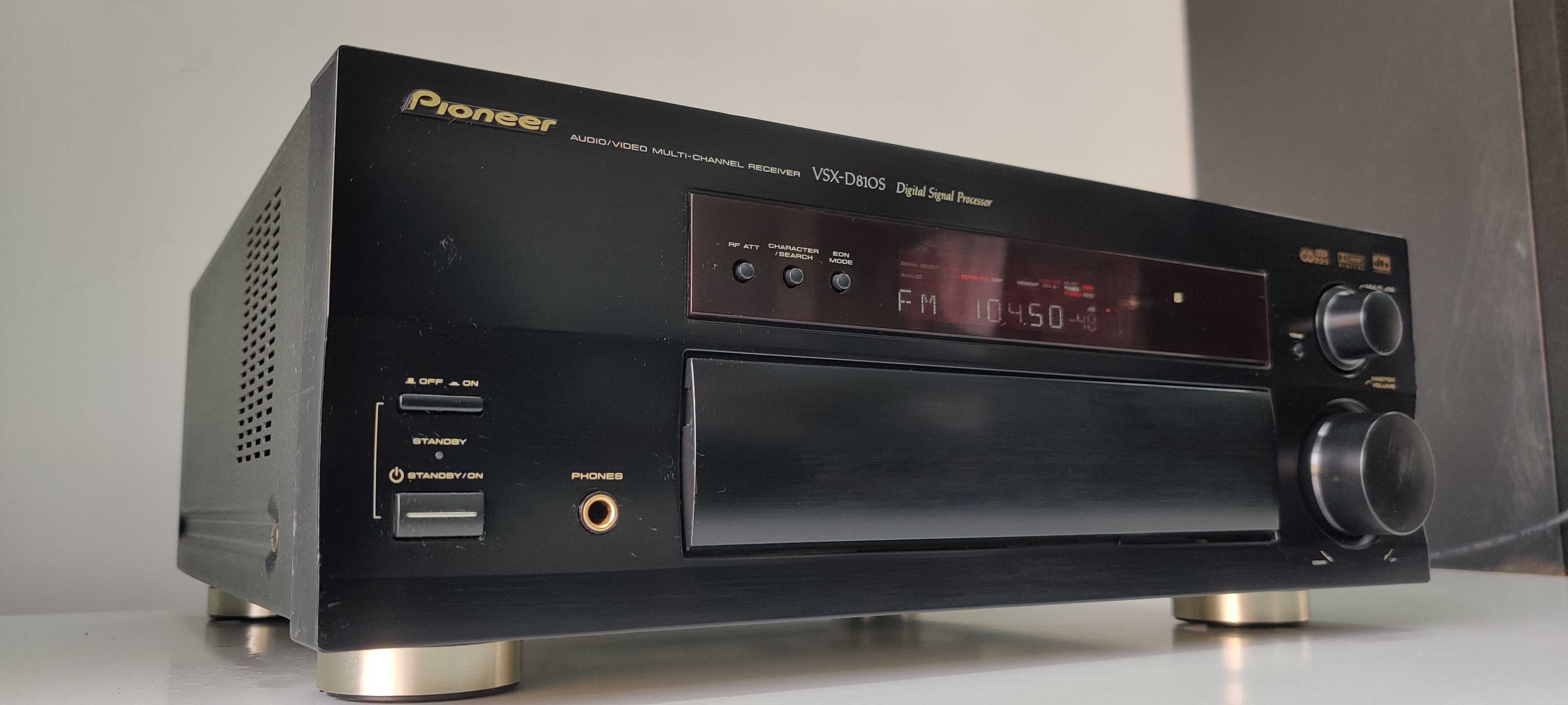 Pioneer VSX D 810 S muzica 6.1 stereo film 7.1 muzica