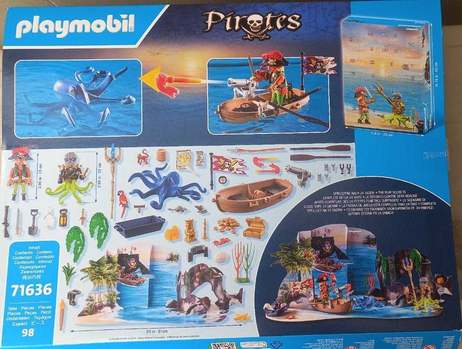 Playmobil Плеймобил Адвентс календари Дядо Коледа и Пирати